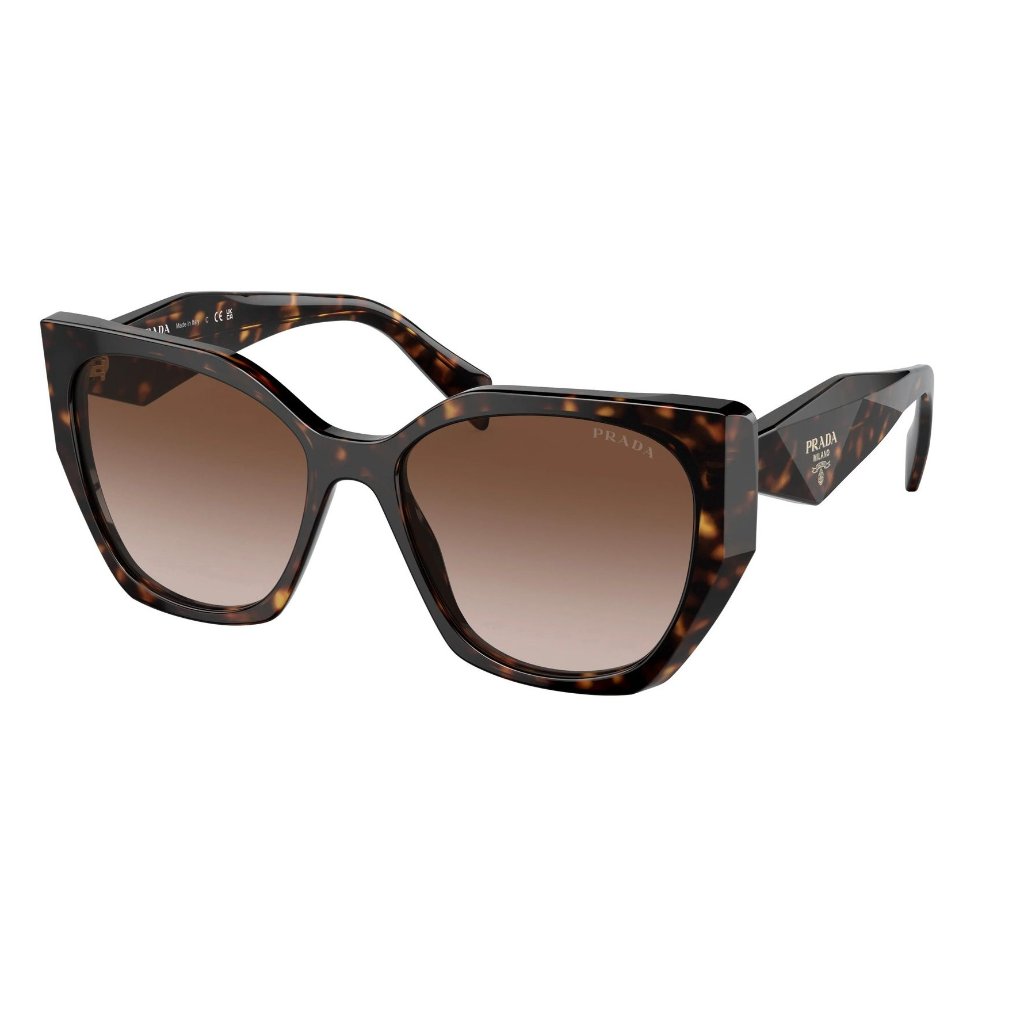New Prada Pr19zsf 2au6s1 Havana Women Sunglasses Prada Pr 19zsf 2au6s1